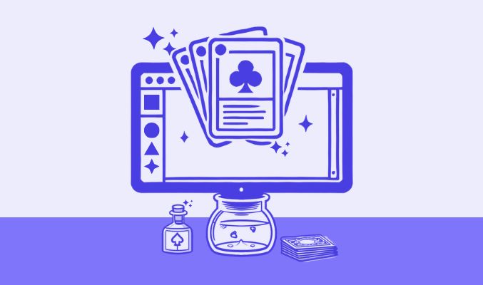 Create a deck of cards with a board game maker post cover square