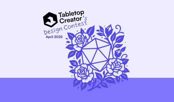 Tabletop Creator Board Game Design Contest April Cover
