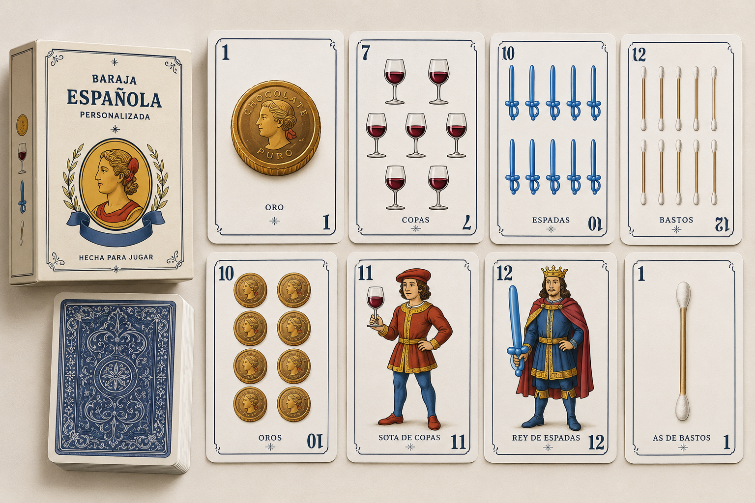 customized spanish deck