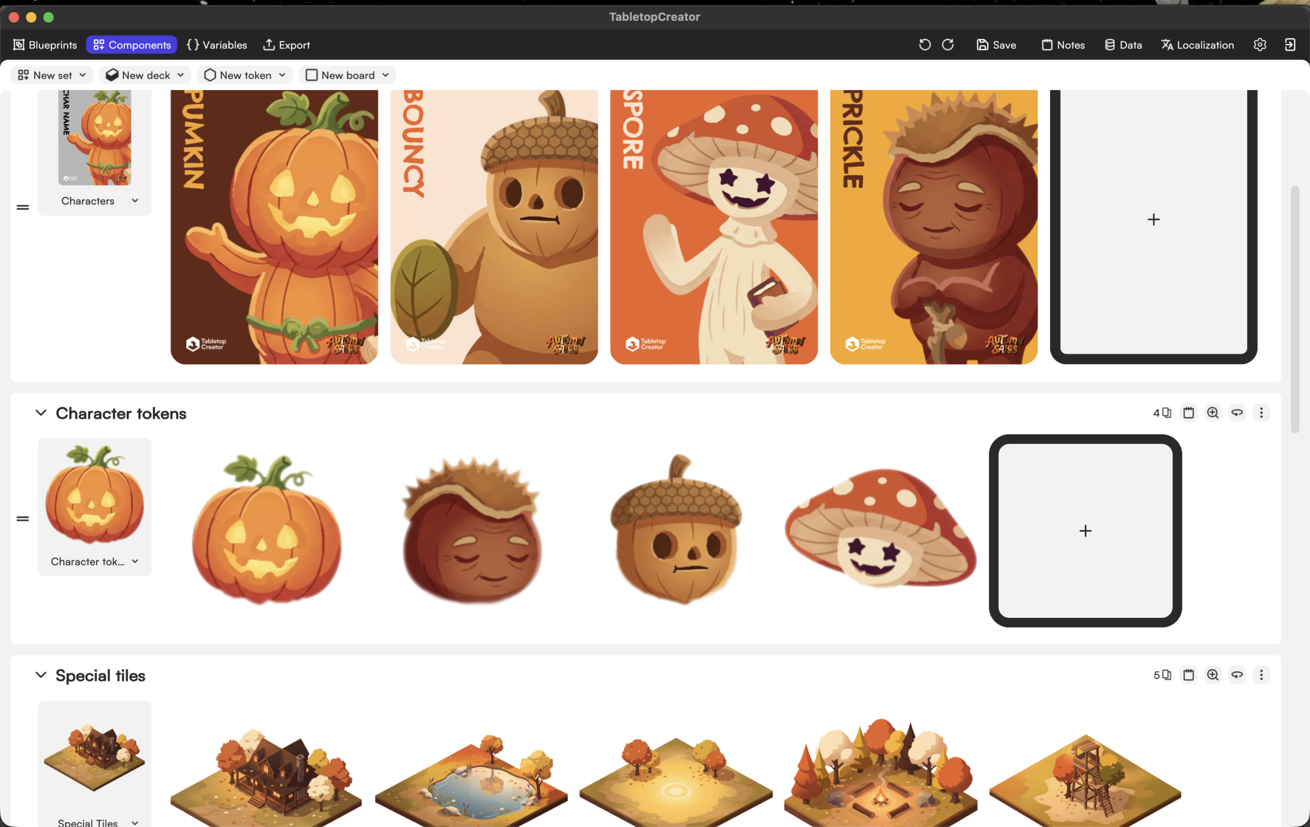 Autumn Template